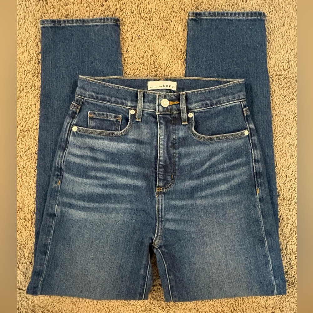 👖🦋LOFT • The Slim jeans • 24 • NWT - Picture 4 of 9